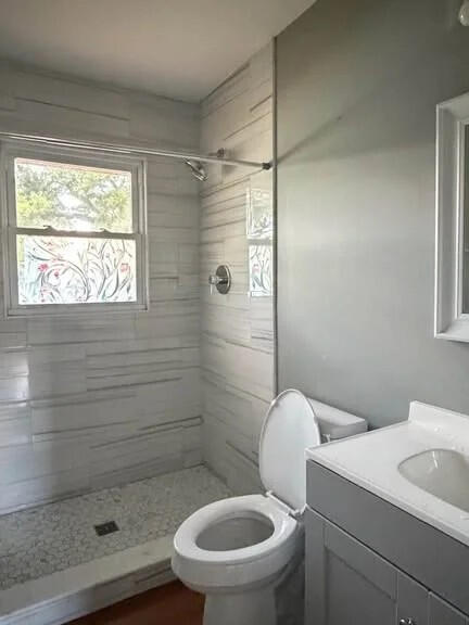 Morris Street bathroom Morris Street shared bathroom with a walk-in shower